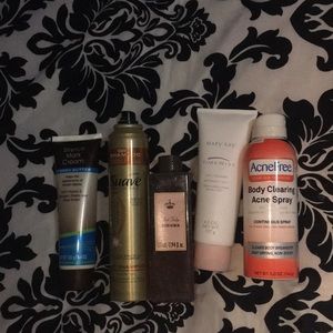 Bundle of skin care items. Mary Kay, Acne Free
